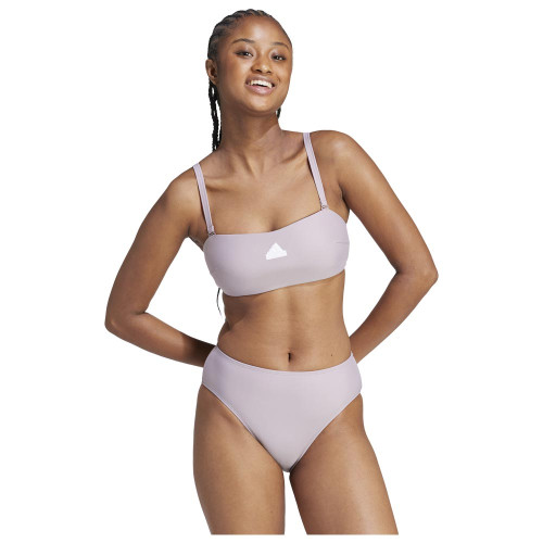 Adidas Γυναικείο μαγιό Iconisea Versatile Bandeau Bikini Top